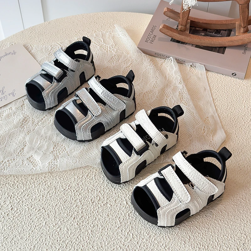 

Brand Desginer Cracked Faux Leather Toddler Sport Shoes Baby Boy Girl Non-slip Rubber Outsole Walking Shoes Child Garden JY06041
