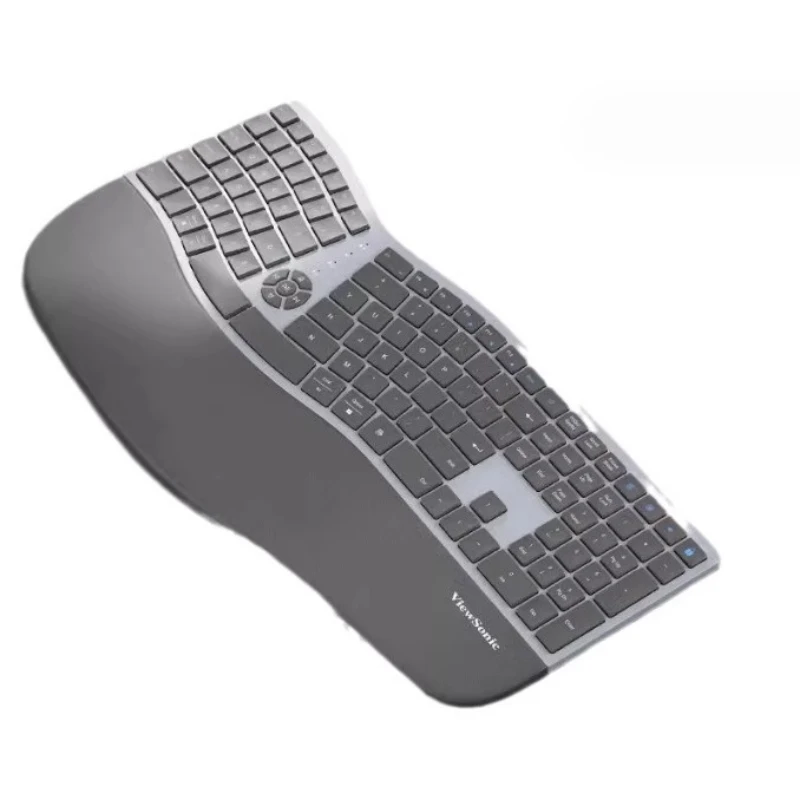 

Desktop notebook wireless keyboard bluetooth charging dual mode ergonomic keyboard