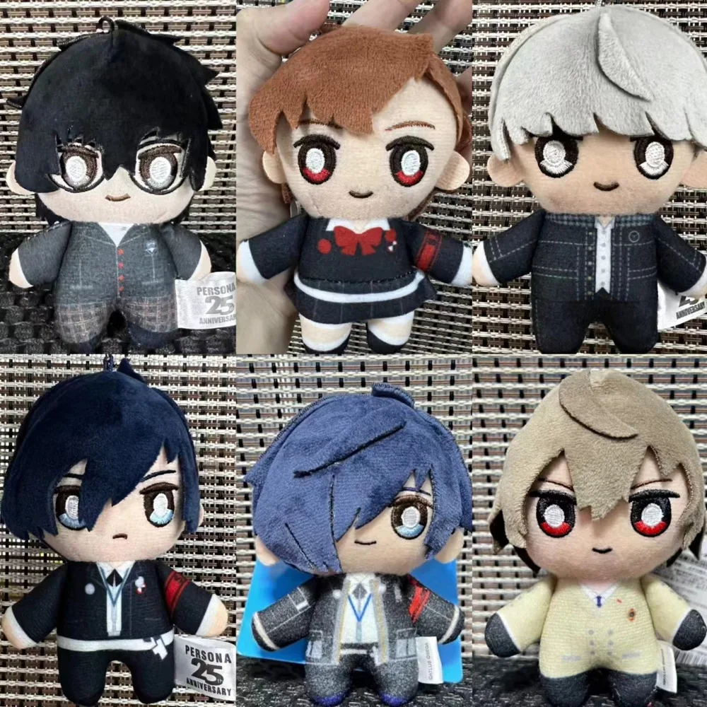 Personas Plush Figure Yuki Makoto Joker Narukami Yu Anime Plush Toys Cute Cartoon Keychain Bag Pendant Birthday Gifts