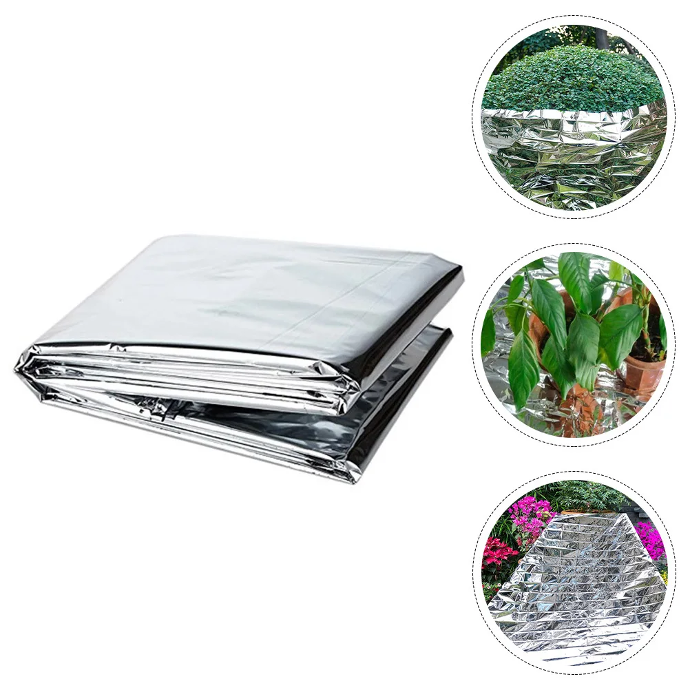 فيلم عاكس عالي من البوليستر الفضي عاكسات حديقة قابلة لإعادة الاستخدام لنمو نباتات الشتاء الدفيئة توريد البستنة #1