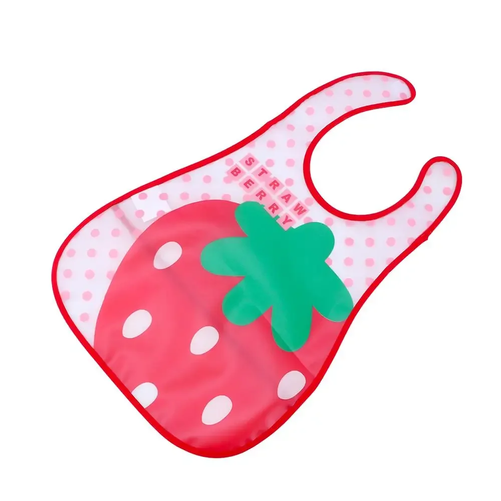 Series Child Cloths Pattern Lunch Bibs/Cute Translucent Saliva Feeding Bib Plastic Cloth Infants Waterproof Towel Baby Bibs