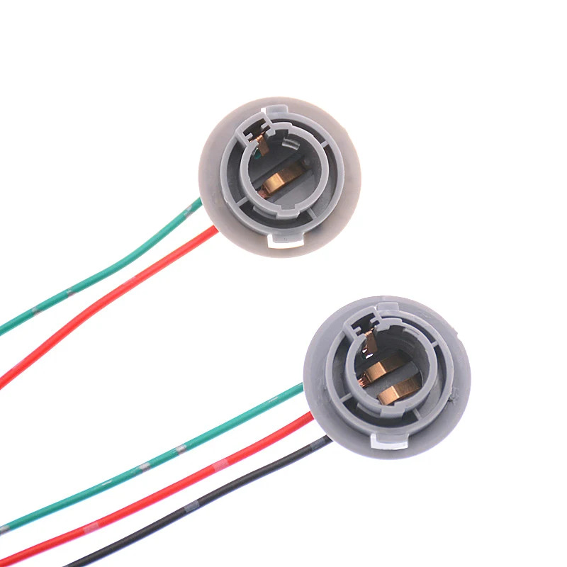 New 1PC Car Lamp Lights Bulb Socket 1156 1157 BA15S BAY15D Brake Light Adapter Bulbs Socket Car Socket