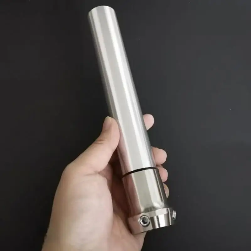 220mm Prosthetic Pylon Tube Aluminum Shaft with Stainless Steel Connector Lower Limb Prosthetic Leg Tube