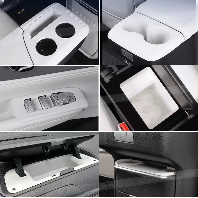 

For Buick GL8 PHEV2025 Car Center Shift Panel Silicone Mat Anti-slip Decorative Strip Interior Modification Accessories