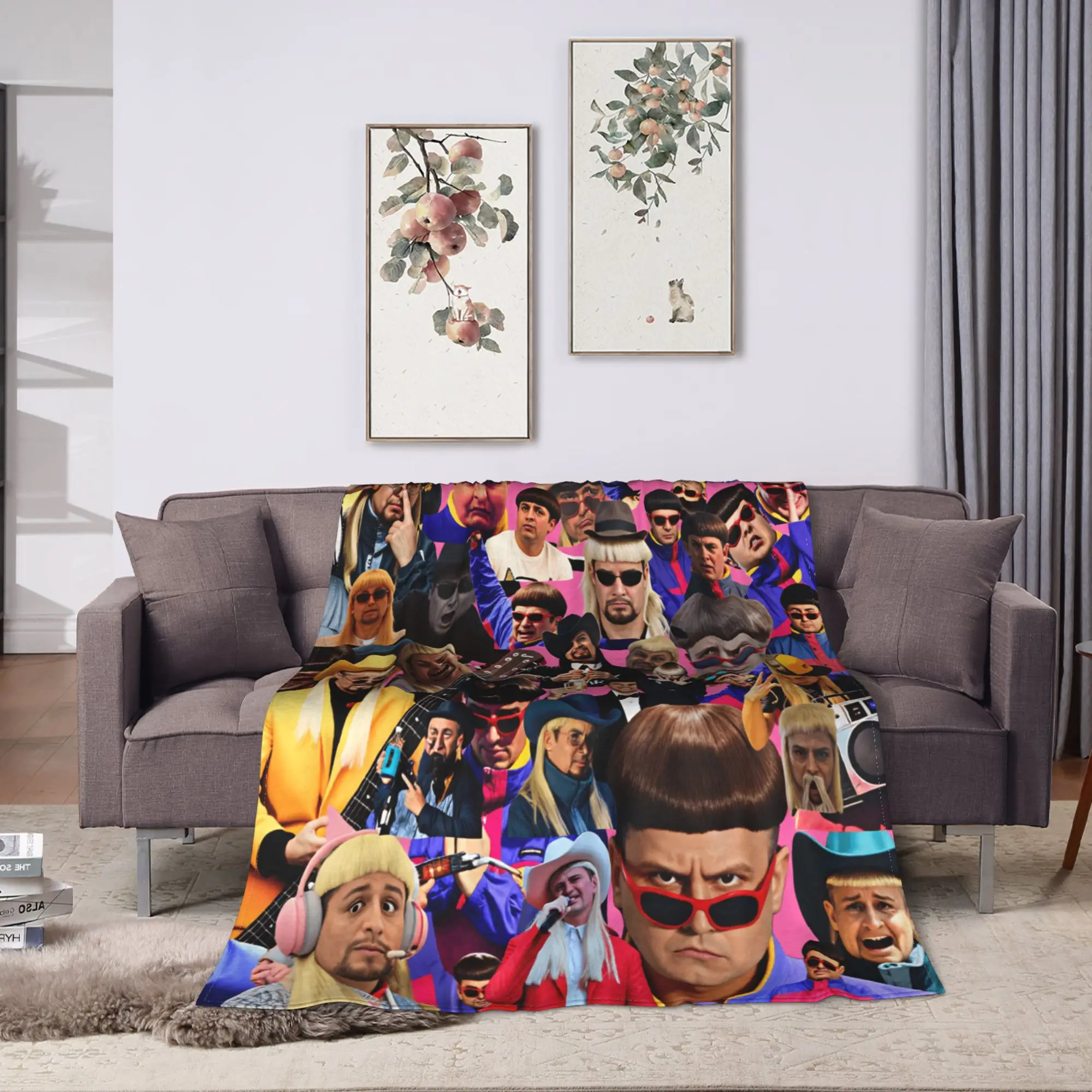Oliver Tree Rest In Peace 1993 to 2026 Memorial Flannel Blankets Boy Girl  Soft Throw Blanket Winter Living Room Sofa Bed Cover