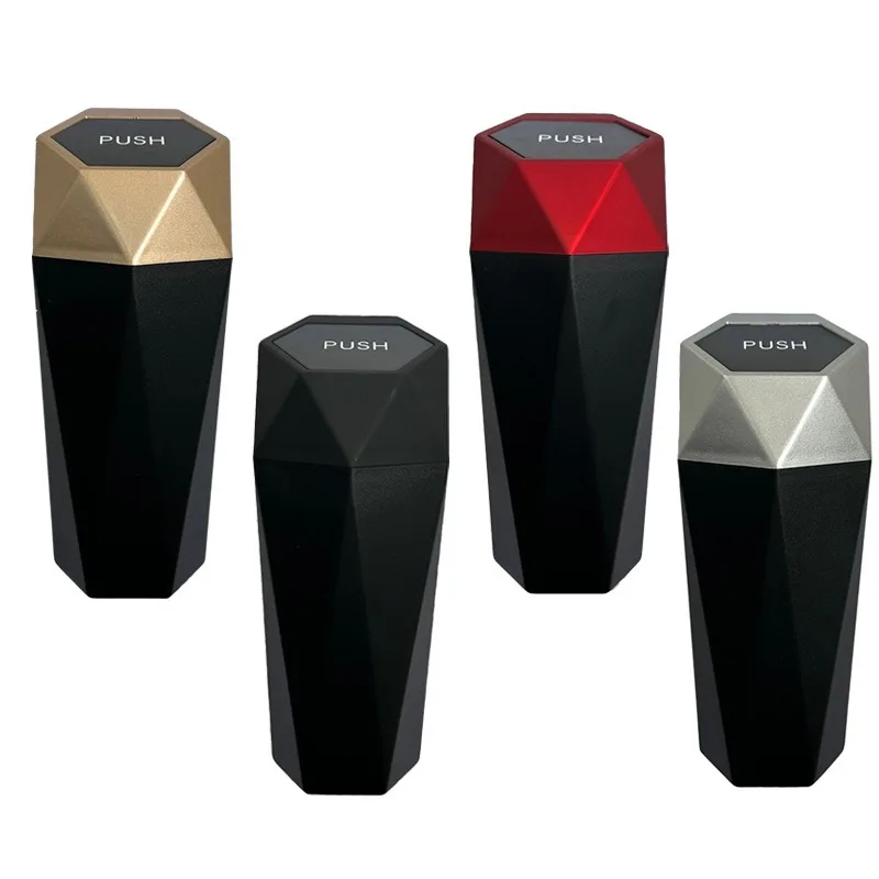 

1 шт. автомобильный мусорный бак, мини-держатель для чашки, ромбовидный мусорный бак, настольный ящик для хранения, автомобильный мусорный бак, мусорные баки, автомобильное мусорное ведро