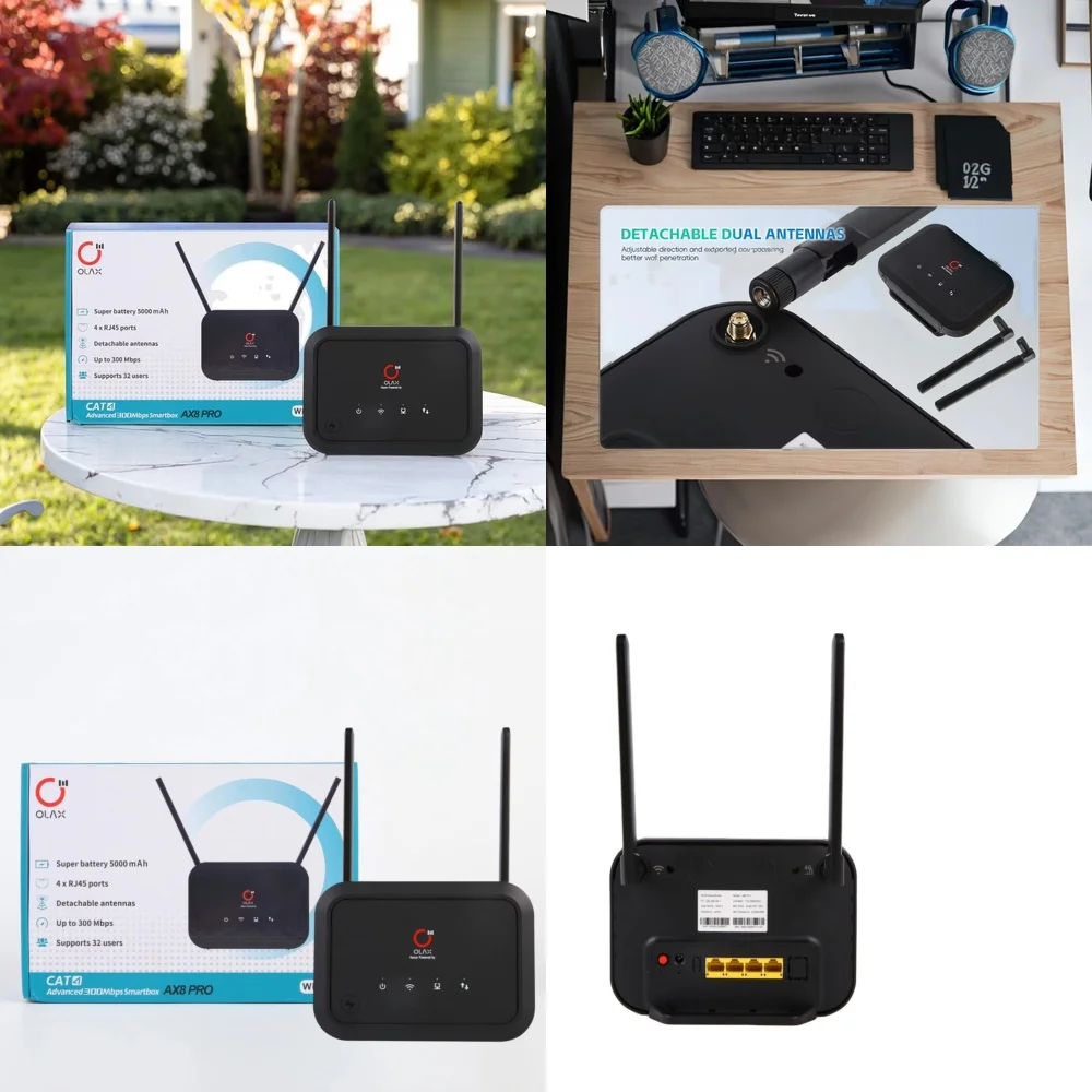 

Для AX8 PRO WiFi-роутера: портативный 4G LTE-роутер для дома и улицы с слотом для SIM-карты, двухдиапазонный AC1200, поддержка межсетевого экрана, VPN, Mesh-функции