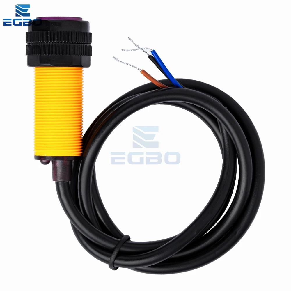 مستشعر تجنب عوائق الأشعة تحت الحمراء للسيارة الذكي ، مستشعر كهروضوئي ، مفتاح القرب ، نطاق الكشف القابل للتعديل ، E18 ، D80NK ، 1-10