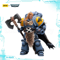 【Original】JOYTOY Warhammer 40K 1/18 Action Figures Space MarinesSpace Wolves Claw Pack Pack Leader -Logan Ghostwolf Classic Toy