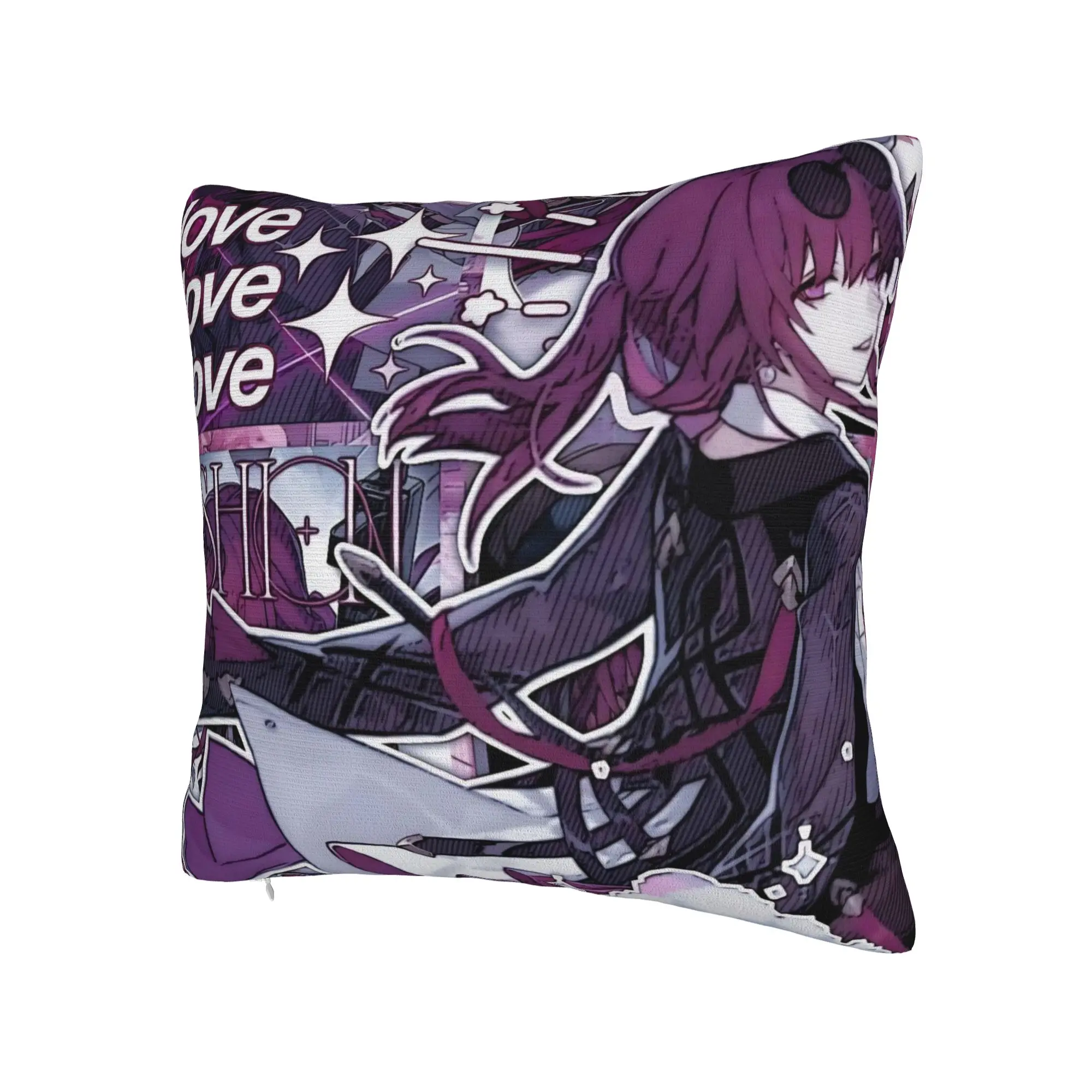 Decorative Pillow Cover Honkai Star Rail Accessories Chair  Pillow Case Cover Square Multi-Size