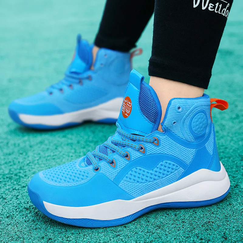 Chłopcy dla dzieci z motywem sportowym trampki dla dzieci buty do koszykówki antypoślizgowe Chaussure Enfant Running Fashion Girls Unisex na