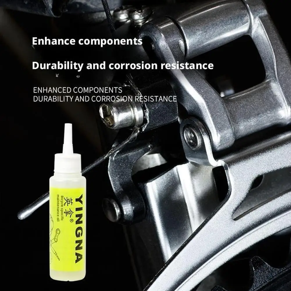 دراجة زيوت التشحيم سلسلة النفط مقاوم للماء الصدأ واقية دراجة الجبلية الدراجات اكسسوارات 50 مللي صيانة الطريق B8V5 #1