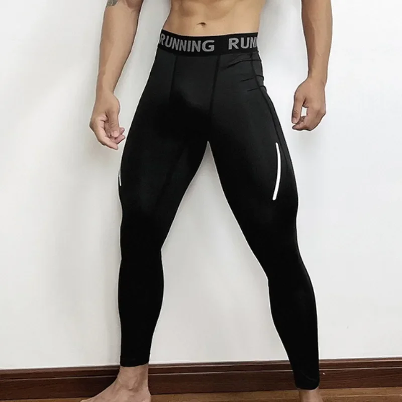 Herren enge Kompression shose schnell trocken fit Sportswear Laufhose Männer Legging Fitness Training sexy Sport Gym Leggings