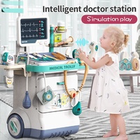 Kids Simulation Doctor Plays Toy Set Medical Small Clinic Injection Tool Puzzle Role-playing Simulation Doctor Play House Gift