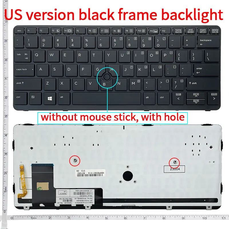 New US/SP/RU laptop keyboard FOR HP EliteBook 820 G1/820 G2/720 G1/720 G2/725 G1/725 G2/828 G1/828 G2