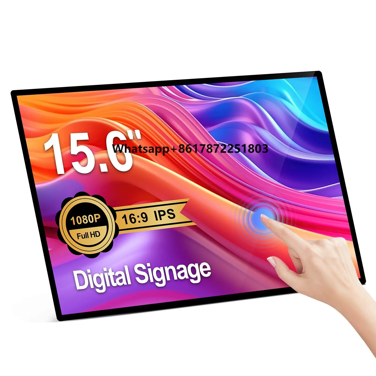 Aiyos 15 Inch 15.6 Inch Android Rockchip RK3566 High Speed Multi Points Capacitive Touch Panel 2+32GB POE Power Smart Tablet PC