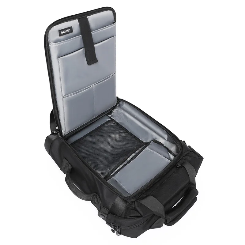 Business Backpack Men's Large-Capacity Laptop School Bag Commuter Travel Backpack High-End