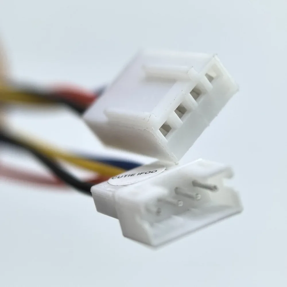 Graphics Card Cooling Fan Mini 4Pin Adapter Extension Power Cable Male to Female 26cm