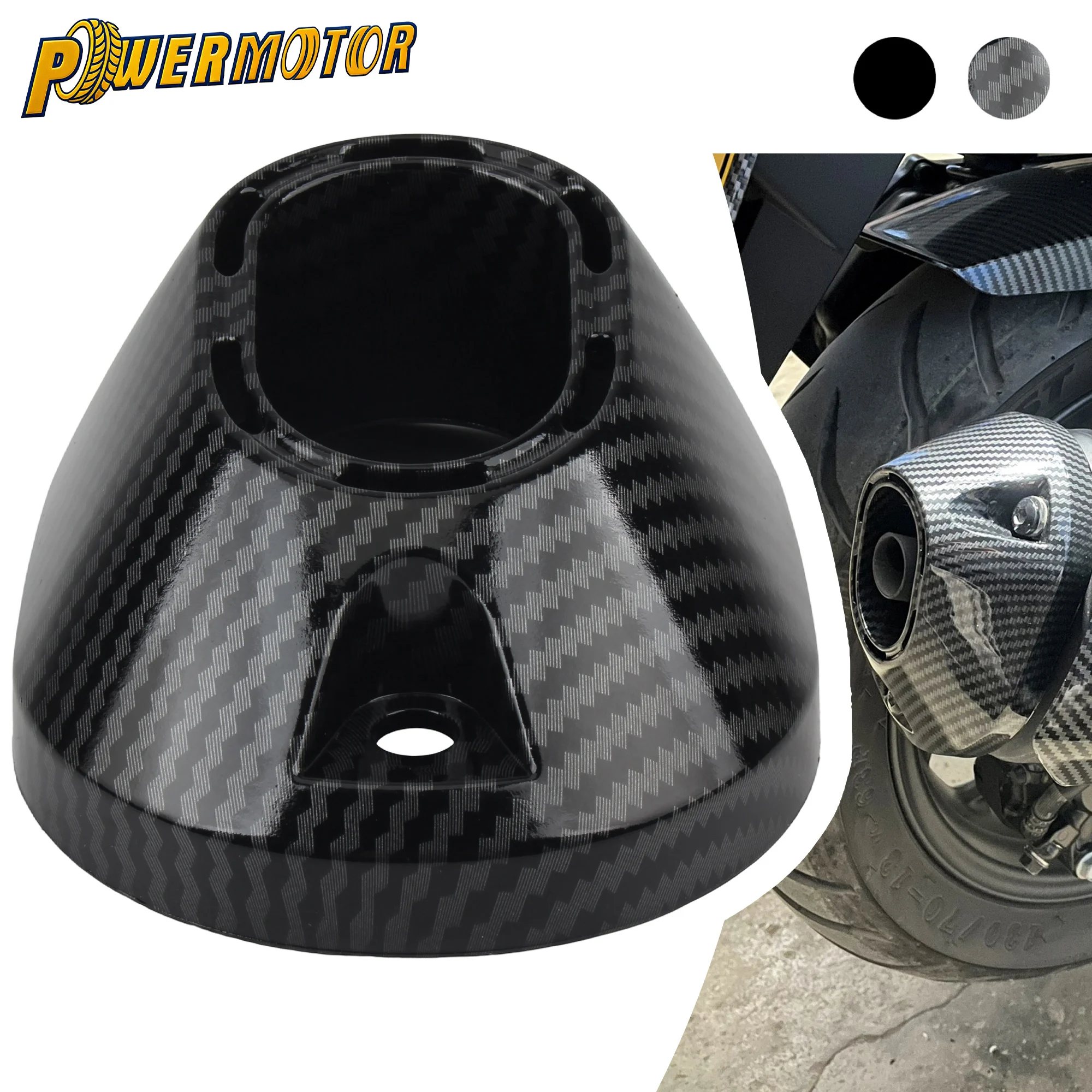 

For Honda PCX125 PCX160 PCX 125 160 2021-2024 Scooter Motorcycle Exhaust Pipe Guard Tail Cover Heat Shield Decorator Spare Parts