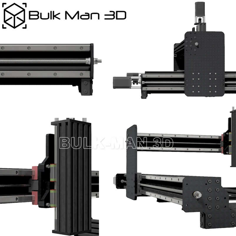 20%off BulkMan 3D QueenBee PRO CNC Mechanical Kit Linear Rail Upgraded with Tingle Tension System Screw Driven 4 Axis Engraver