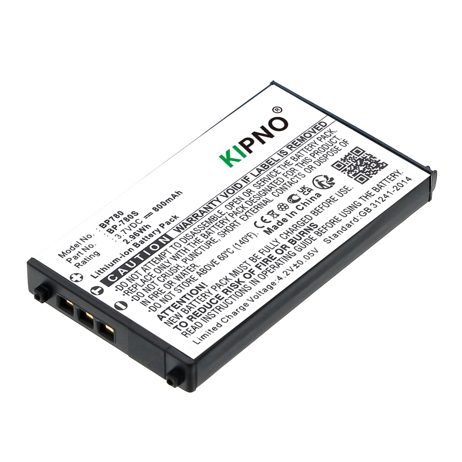 KIPNO 800mAh 3.7V カメラバッテリー BP-780S 京セラ CONTAX SL300RT