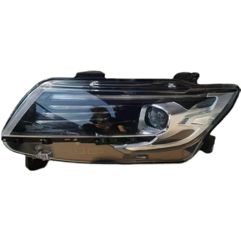 1pcs car bumper jiaji headlamp for Geely Emgrand MPV headlight ALL IN LED 2019～2023y head lamp Geely Emgrand MPV fog lamp