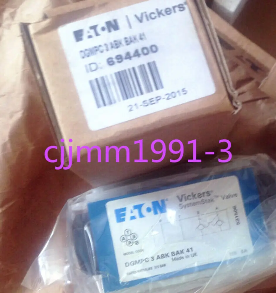 

1 of NEW vickers DGMPC-3-ABK-BAK-41 # L1