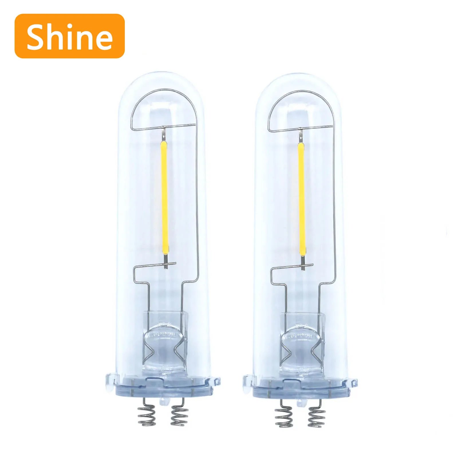 Imagem -01 - Solar Plastic Led Edison Bulb Light Source Filament Lamp Acessórios para Iluminação Exterior dc 3v 3000k Pcs solar plastic led edison bulb light source filament lamp acessorios para iluminacao exterior dc 3v 3000k pcs 01