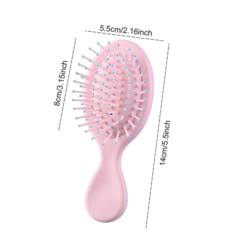 Portable Pocket Hair Comb Salon Styling Hairbrush Shampoo Brush Massager Hair Comb Horsehair Comb Fashion Styling Tool Health