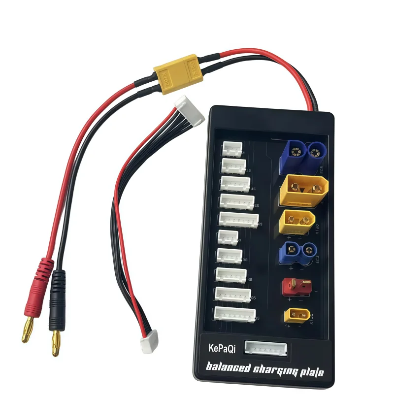 

1pcs High-quality XT90/XT30/ EC3/ EC5/T/ XT60/6S six-in-one chargingpadsare used for charging model aircraft batteries
