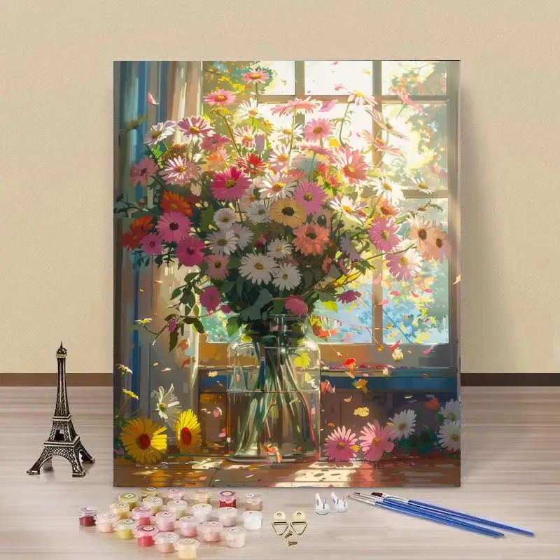 

4308551 Digital oil painting living room decorative painting sofa background wall hanging painting