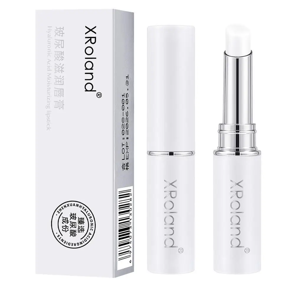 Hyaluronic Acid Lip Balm Moisturizing Lipstick Base Cute Makeup Anti-Cracking Lip Oil Original Cosmetics Skin Care Product