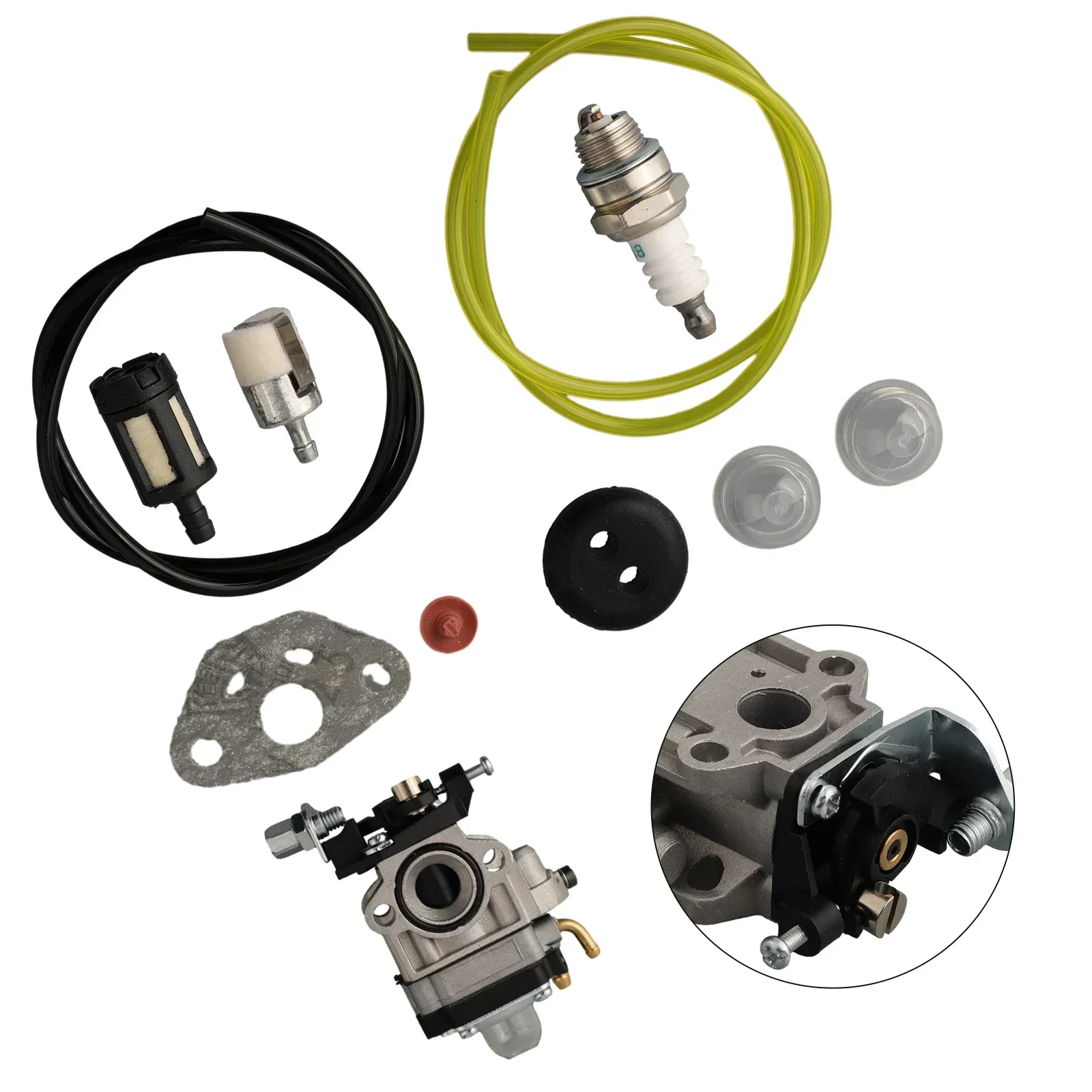 Imagem -04 - Carburador Kits para Mitsubishi Tl26 Tu26 Aparador Jardim Suprimentos Ferramenta Carburador para Victa Ttb2226 220677306473