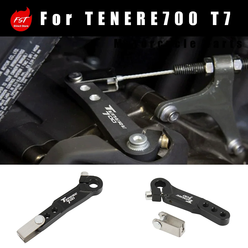 Labor-Saving Clutch Bracket, One-Finger Pull Clutch Lever Accessories for Modified  Tenere700 T7