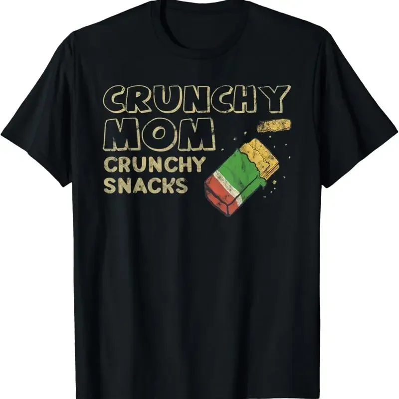 Crunchy Mom Snacks Mother_s Day T Shirt