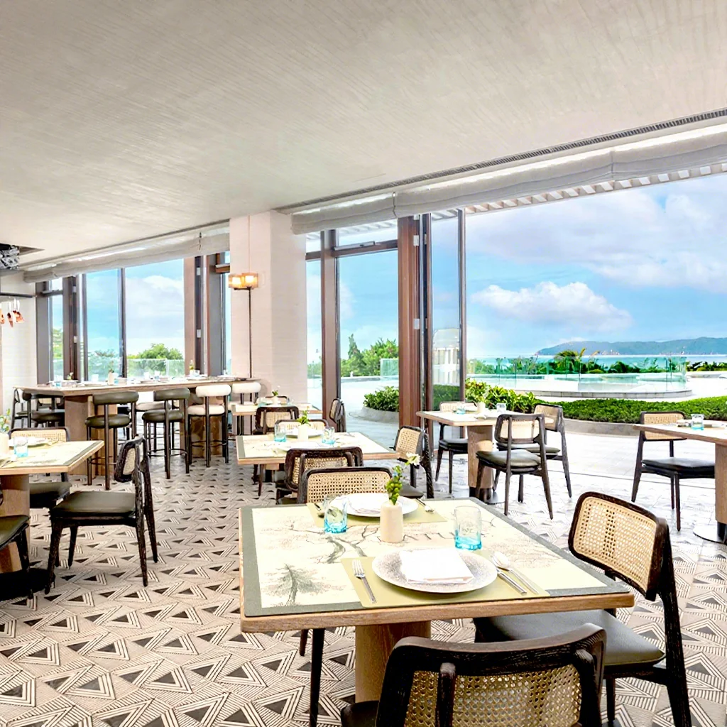 

Customized Modern Wood Table and Chair Set Restaurant Booth Seating Furniture for Coffee Shops and Cafes Interior Design