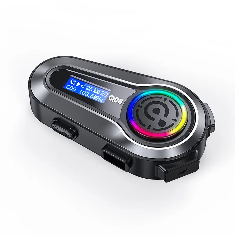 Motorradhelm Bluetooth Headset Intercom Mikrofon Universal Zubehör Vollhelm Halbhelm 3/4 Helm Face-off Helm – Detail 15