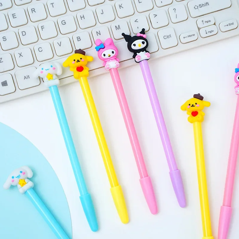 Sanrio 24pcs cut-free mechanical pencil creative Kawaii pupils write eternal pencils and draw students' stationery wholesale