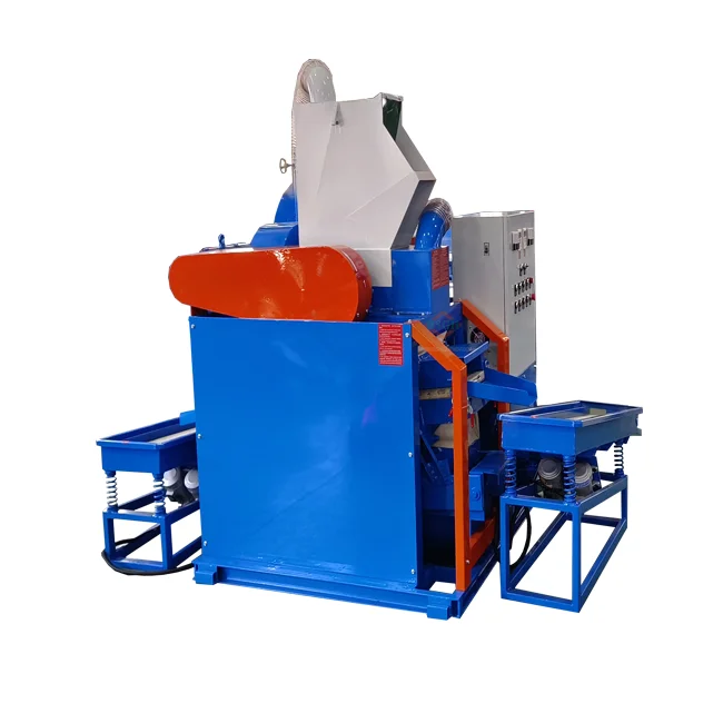 Best Pure Copper Scrap Cable Wire Granulator Automatic Copper Chopper Recycling Machine From China