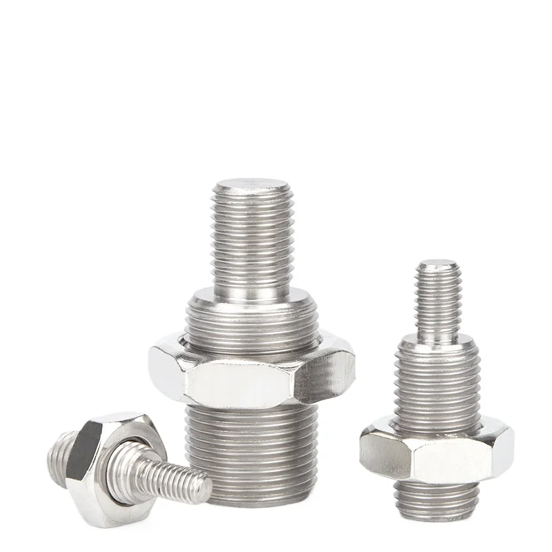 SDA Compact Cylinder Male-Female Thread Adapter for Pneumatic Cylinder Pipeline CNC Machine Tool & Robotics Arm Kit