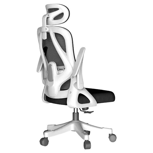 #Ergonomic 360 Degree Rotation Office Study Chair Comfortable Mesh Seat Back Stainless Steel Office chair