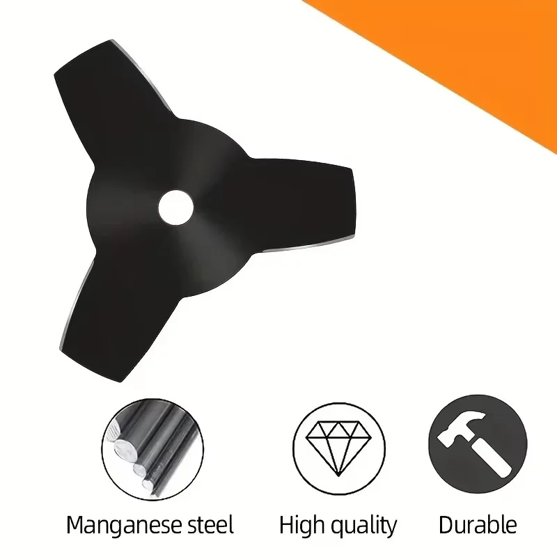 

LUSQI 1/5Pcs 3 Teeth Brush Cutter Blade Quenched Steel Replacement Garden Tool Parts For Grass Trimmer Lawn Mower