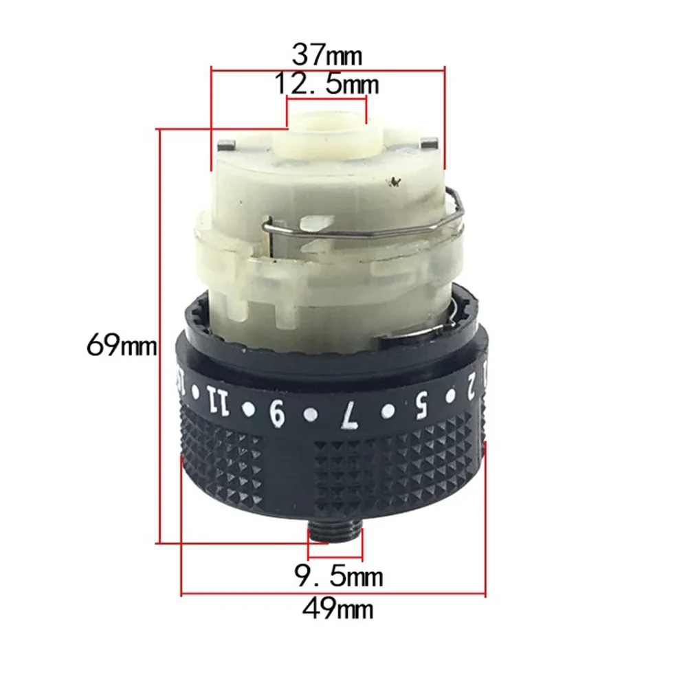 Brushless Dual Velocidade Self-lock Gearbox 13 Dentes 16.8v 21v Ferramenta Elétrica sem Fio Chave de Fenda Elétrica Peças 1pc