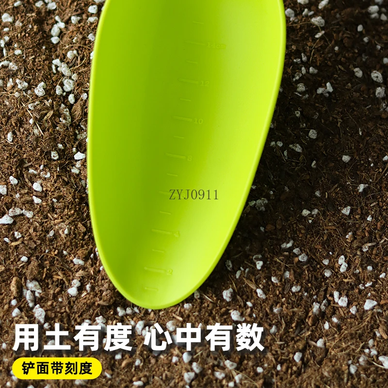 Пластиковая лопата, утолщенная, бытовой, балкон, выращивание овощей, копание почвы, посадка цветов, лопата, инструмент для рыхления почвы