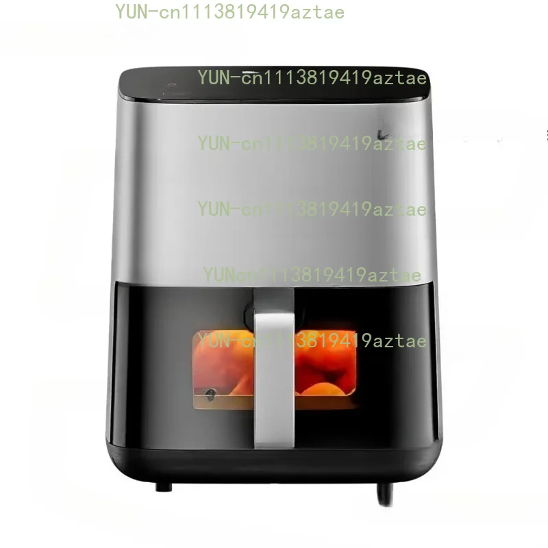 Digital Air Fryer with Viewing Window and 8 Presets, 5L 1450W Smart Touchscreen Kitchen Appliance for Easy Cooking