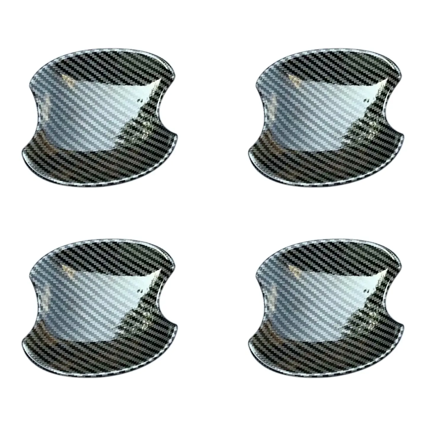 

for Toyota Raize A200A/210A 2019 2020 Carbon Fiber Car Door Handle Bowl Cover Trim Sticker Decoration Accessories,