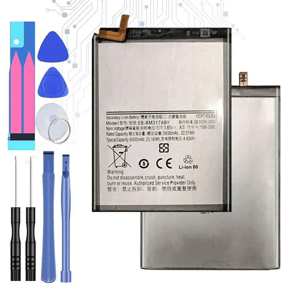 

EB-BM317ABY Аккумулятор мобильного телефона для SAMSUNG Galaxy M31S