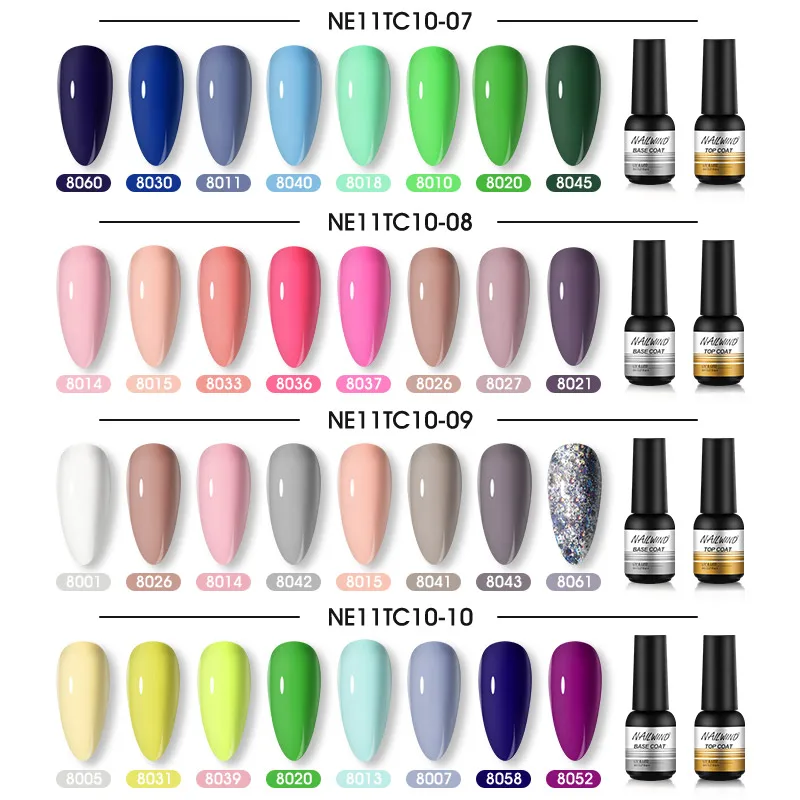 Nailwind Semi Permanente Vernis Gel Nagellak Set Voor Nagels Art Alle Voor Manicure Set Base Top Coat Gel Polish nail Kits