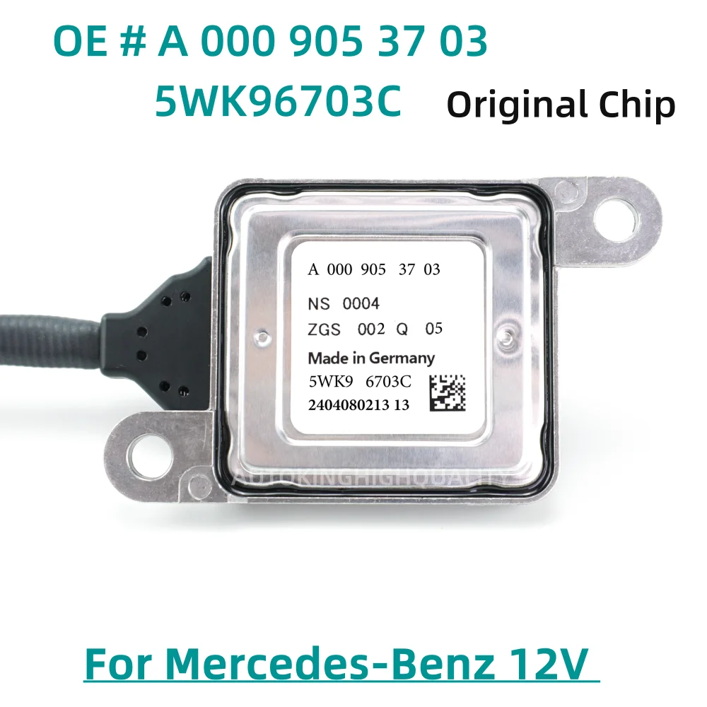 

Nitrogen Oxygen NOX Sensor 5WK96703C A0009053703 For Mercedes-Benz R231 SL350 SL400 M276