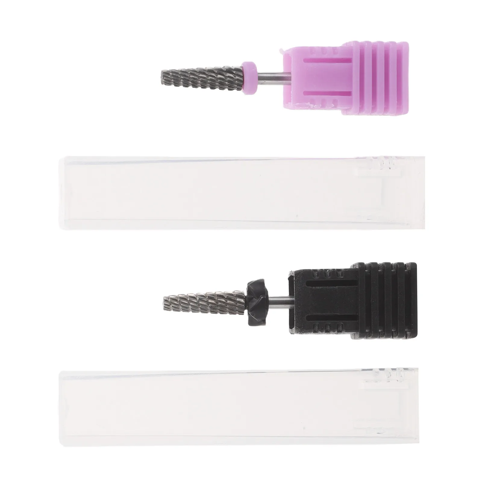 

2Pcs Manicure Drill Bits Set Portable Lightweight Nail Buffer Drill Cuticle Clean Bit Gel Removal Flat Sanding Nail Art Tools